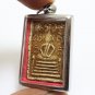 PHRA SOMDEJ WAT CHALERMPHRAKIAT BLESSED 1900 THAI BUDDHA MIRACLE AMULET PENDANT