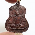 AJARN MUN BHURIDATTA COIN BLESSED BY WAT BOROMNIWAT IN 1974 BUDDHA LUCKY PENDANT