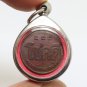 LP KASEM KHEMAKOH CHOKE DEE SMALL COPPER COIN IN 1989 LUCKY SUCCESS THAI AMULET