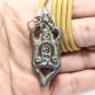 BUAKHEM UPAKOOT LOTUS 1940s ARAHAN THAI BURIRAM BUDDHA AMULET LUCKY LOVE PENDANT