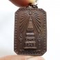 PHRA THAT PHANOM BIG COIN 1975 PENDANT BUDDHA THAI LUCKY CHARM AMULET NECKLACE