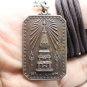 PHRA THAT PHANOM BIG COIN 1975 PENDANT BUDDHA THAI LUCKY CHARM AMULET NECKLACE