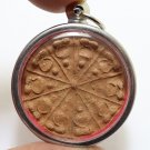 DHARMACHAKRA NGOBNAMAOI PENDANT 3 MAGIC POWDER BLESS 1932 WHEEL OF DHARMA CHAKRA