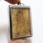 PHRA SOMDEJ BACK LP KLAI VAJASIT BLESSED 1969 WAT RAKANG THAI 3 TAKRUT AMULET 1