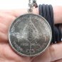 PHRA LP NGERN DONYAIHOM BLESSED 1963 BIG COIN POWERFUL THAI AMULET 2506 PENDANT