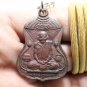 AJARN MUN BHURIDATTA COIN BLESSED IN 1974 BY WAT BOROMNIWAT BUDDHA LUCKY PENDANT