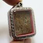 PHRA PIDTA GRADUK PHII AMULET BLESS 1942 CLOSE EYES BUDDHA THAI ANTIQUE PENDANT