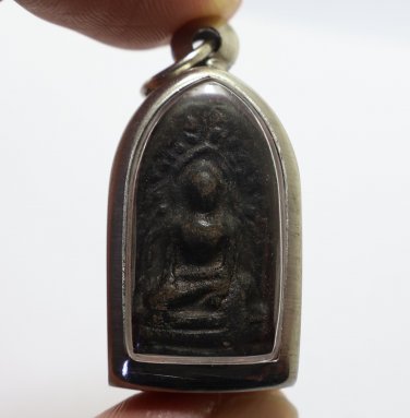 PHRA LUE THAI ANTIQUE BUDDHA REAL AMULET PENDANT BLESSING MERCHANT TRADE MIRACLE