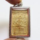 PHRA SOMDEJ WAT CHALERMPHRAKIAT PENDANT 2 BLESS 1900 THAI BUDDHA MIRACLE AMULET
