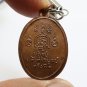 LP THONG AGE 117 YEARS COIN BLESSED IN 1937 THAI BUDDHA MAGIC LUCKY YANT AMULET