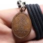 LP THONG AGE 117 YEARS COIN BLESSED IN 1937 THAI BUDDHA MAGIC LUCKY YANT AMULET
