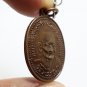 LP THONG AGE 117 YEARS COIN BLESSED IN 1937 THAI BUDDHA MAGIC LUCKY YANT AMULET