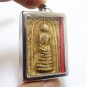 SOMDEJ LP VONG BLESS 1974 BACK SALIKA YANT THAI BUDDHA MIRACLE AMULET PENDANT 2