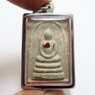 PHRA SOMDEJ LP HONG THAI TAKRUT BUDDHA RED STONE AMULET LUCKY BLESSED PENDANT 2