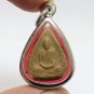 PHRA LP TOH SMALL BO LEAF BLESSED IN 1980 BUDDHA MAGIC YANT SUCCESS RICH PENDANT