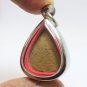 PHRA LP TOH SMALL BO LEAF BLESSED IN 1980 BUDDHA MAGIC YANT SUCCESS RICH PENDANT