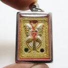 SMALL THEP JAMLANG KRUBA KRITSANA MAGIC BUTTERFLY SALIKA THAI AMULET PENDANT 3