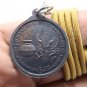 LP WAN SUJINNO MAHASETTHI COIN BLESSED 1977 LUCKY RICH THAI BUDDHA GARUDA AMULET