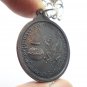 LP WAN SUJINNO MAHASETTHI COIN BLESSED 1977 LUCKY RICH THAI BUDDHA GARUDA AMULET