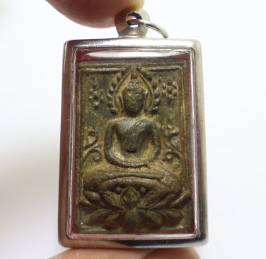 PHRA BUDDHA SAMADHI DOUBLE LOTUS BLESSED 1888 MAGIC YANT WAT TAITALAD PENDANT 2