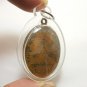 LP SEE 125 YEARS MONK 1974 COIN BACK YANT BUDDHA THAI AMULET WATERPROOF PENDANT