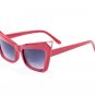Free Shipping! Women Sunglasses Lady Gaga Cat Eye Dark Lens Womens Glasses Retro Vintage Glasses