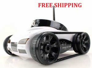 I-spy tank Wifi tank Video Camera APP Controlled for iPad iPhone Remote Control RC FREE SHIPPING
