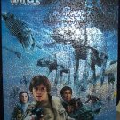 Star Wars Empire Strikes Back Hoth AT-ATs Han Solo Luke Vader Puzzle Poster