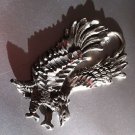 Silver Eagle Necklace pendant Raptor bird of Prey