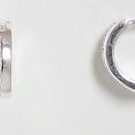 8mm CZ Baby Hoops