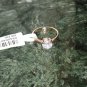 CRYSTAL RING 18K GOLD PLATED 6.5