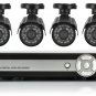 8 Camera DVR Surveillance System - 8 Outdoor CCTV Cameras, H264 DVR