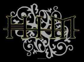 HIM Poster Flag Letters Logo Tapestry