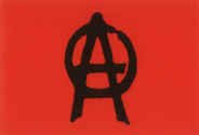 Anarchy Poster Flag Red Punk Tapestry