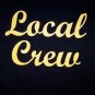 Live T-Shirt Local Crew Black Size XL