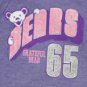 Grateful Dead Ringer T-Shirt Bears 65 Purple Size Small