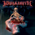 Megadeth Vinyl Sticker The World Needs a Hero