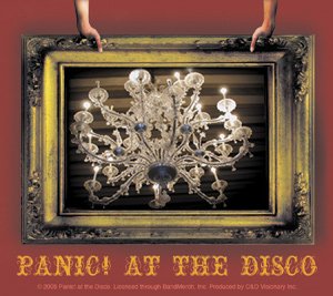 Panic At The Disco Vinyl Sticker Frame Logo
