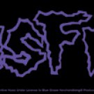 Misfits Vinyl Sticker Purple Letters Logo