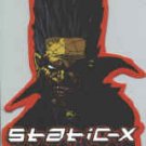 Static-X Vinyl Sticker Die Cut Logo