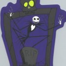 Nightmare Before Christmas Vinyl Sticker Poster Framed Jack