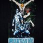 Mudvayne T-Shirt Superheroes Logo Black Size Large
