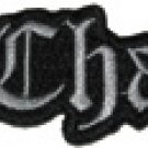 Good Charlotte Iron-On Patch Silver Letters Logo