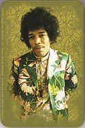 Jimi Hendrix Vinyl Sticker Jacket Photo Logo
