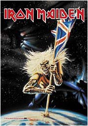 Iron Maiden Poster Flag World Tour 1982 Tapestry