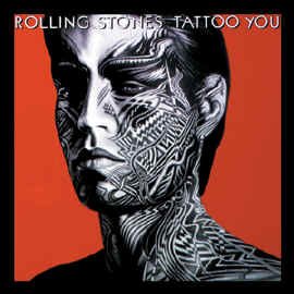 Rolling Stones Iron-On Patch Mick Jagger Tattoo