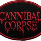 Cannibal Corpse Iron-On Patch Oval Blood Letters Logo