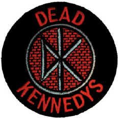 Dead Kennedys Iron-On Patch DK Brick Logo Punk New