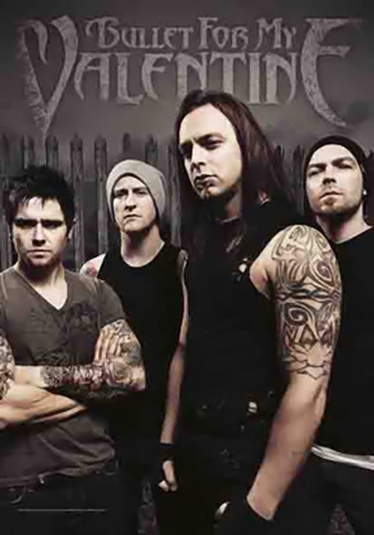 Bullet For My Valentine Poster Flag Band Photo Tapestry