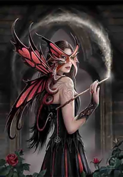 Anne Stokes Poster Flag Spellbound Tapestry